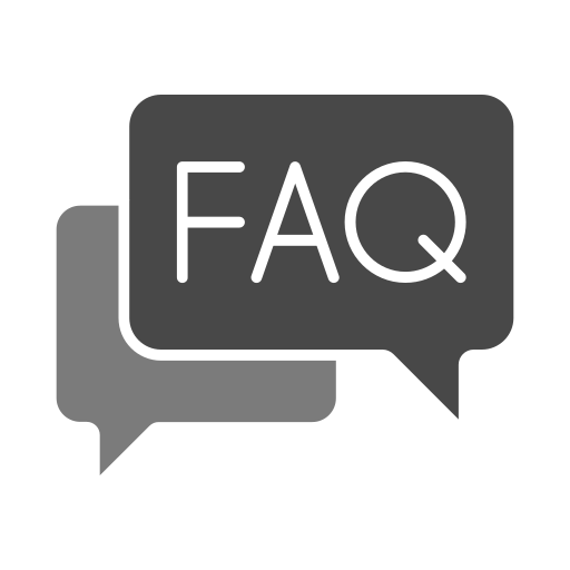 FAQ Generic color fill icon