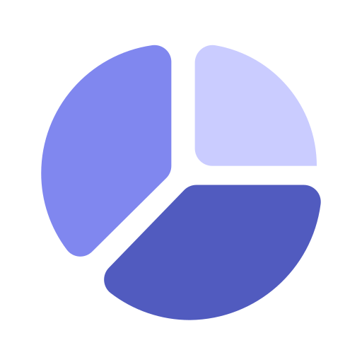 円グラフ Generic color fill icon