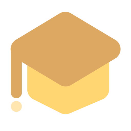 Graduation Generic color fill icon