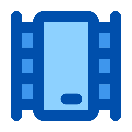 film Generic color lineal-color icon