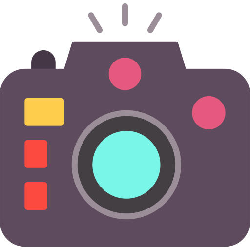 aparat fotograficzny Generic color fill ikona