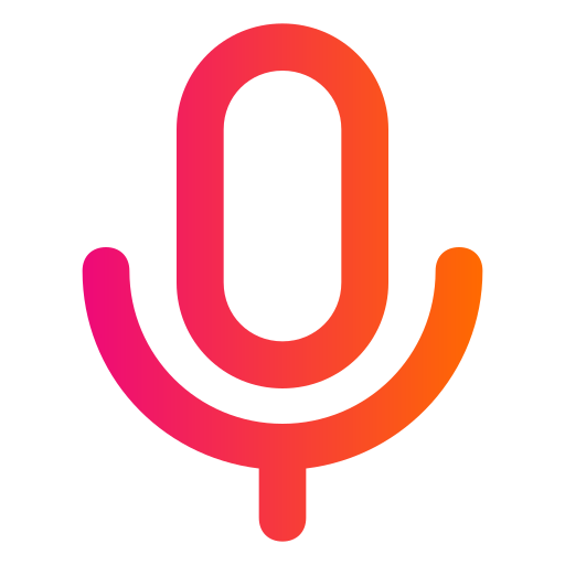 Voice Generic gradient outline icon