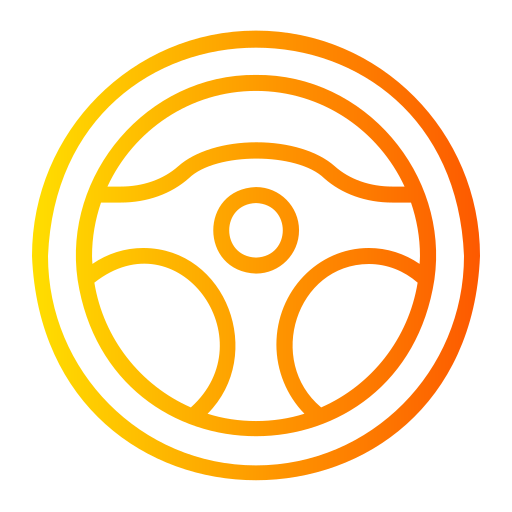 車の車輪 Generic gradient outline icon