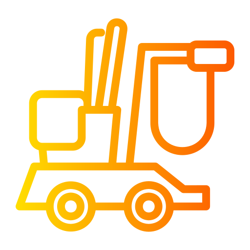 Cleaning cart Generic gradient outline icon
