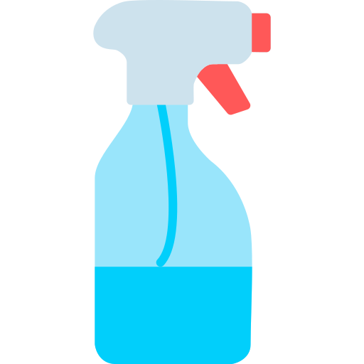 líquido de limpieza Generic color fill icono