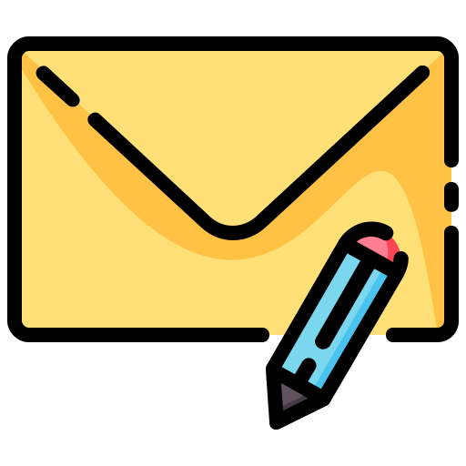 Write mail Generic color lineal-color icon