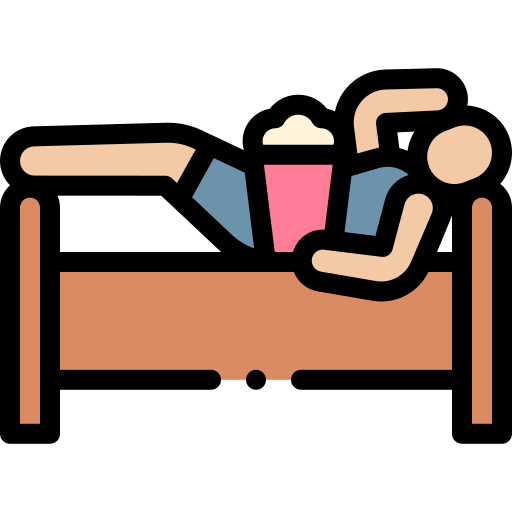 Sedentary Detailed Rounded Lineal color icon