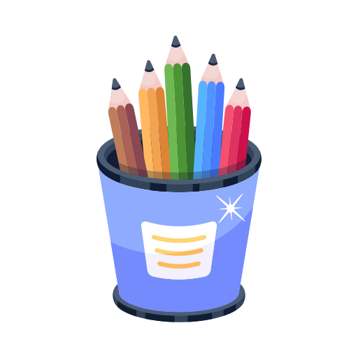 stationery Generic color fill icono