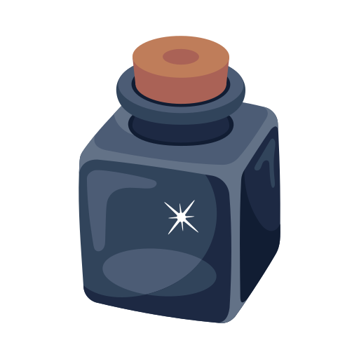 Inkpot Generic color fill icon