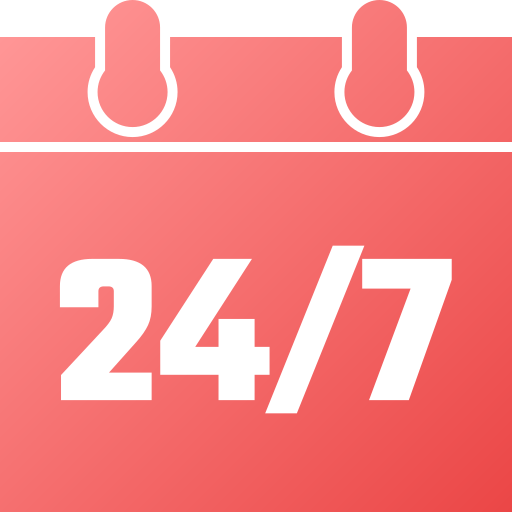 24-7 Generic gradient fill icon