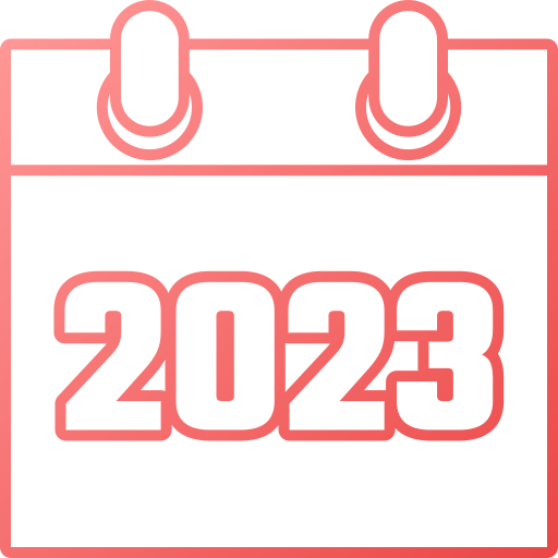 2023 Generic gradient outline icona
