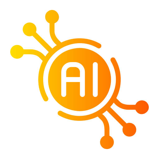 Artificial intelligence Generic gradient fill icon