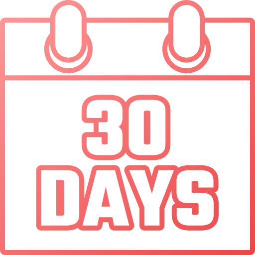 30 дней Generic gradient outline иконка