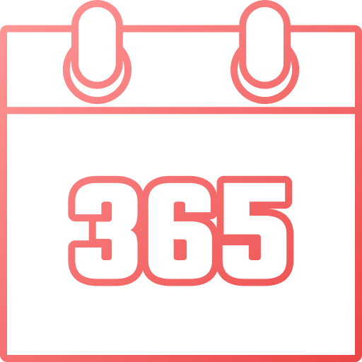 365 Generic gradient outline icoon