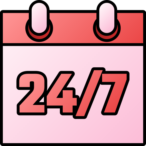 24-7 Generic gradient lineal-color icon
