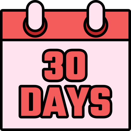 30 days Generic color lineal-color icon