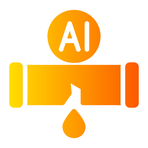 Flood sensor Generic gradient fill icon
