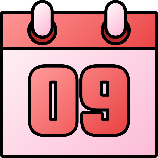 Number 9 Generic gradient lineal-color icon