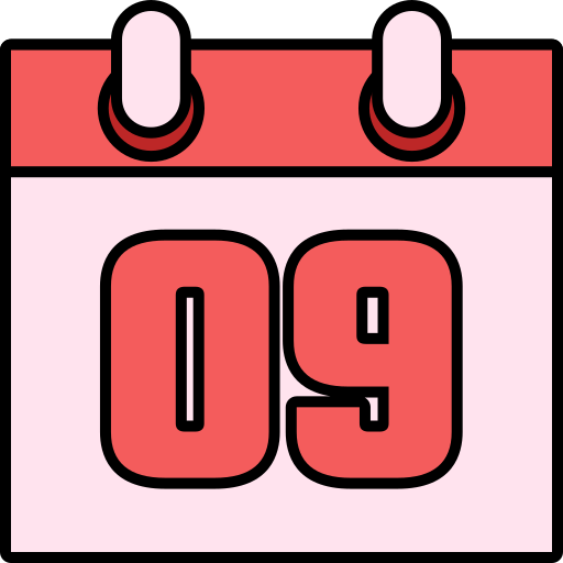 번호 9 Generic color lineal-color icon