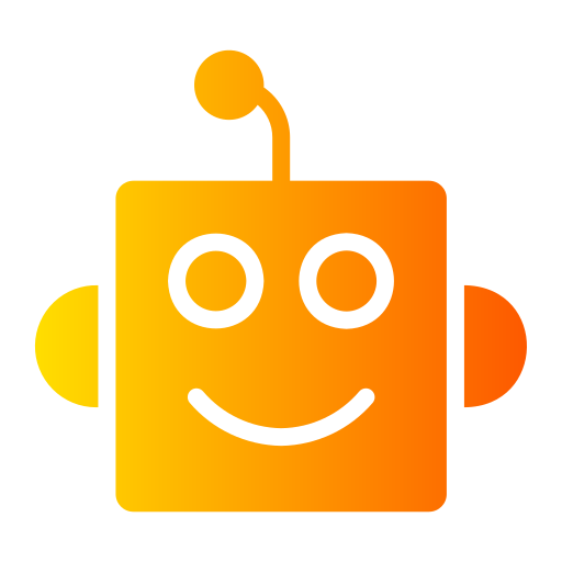robot Generic gradient fill icoon