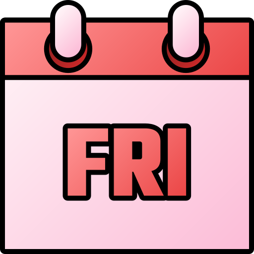 Friday Generic gradient lineal-color icon