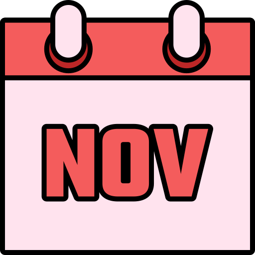 november Generic color lineal-color icoon