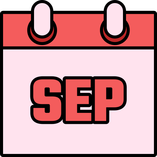 9月 Generic color lineal-color icon