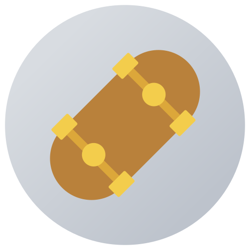 스케이트 보드 Generic gradient fill icon