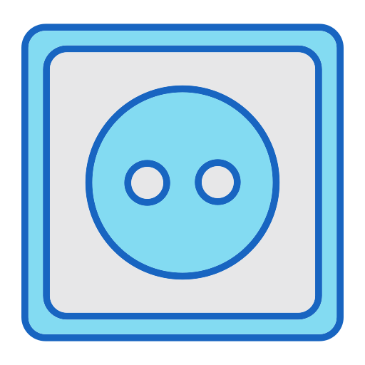 steckdose Generic color lineal-color icon