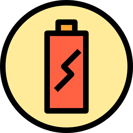 bateria itim2101 Lineal Color ikona