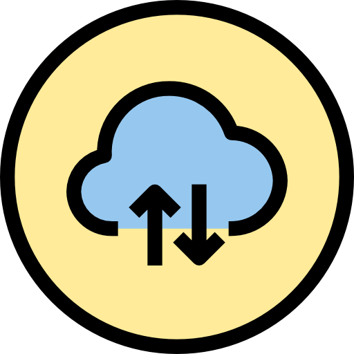 cloud computing itim2101 Lineal Color icona