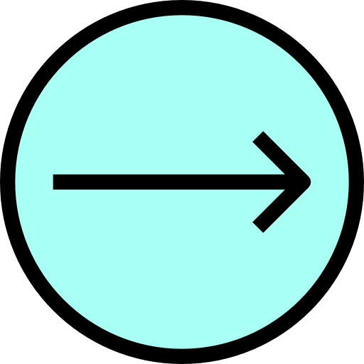 flecha correcta itim2101 Lineal Color icono