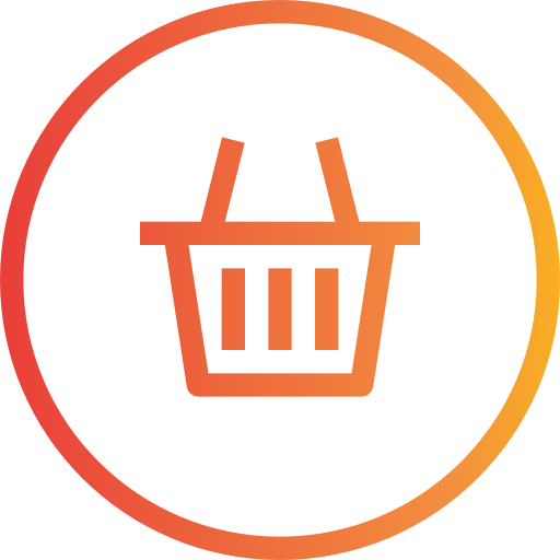 Shopping cart itim2101 Gradient icon