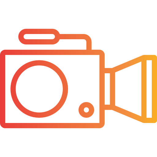 camcorder itim2101 Gradient icon