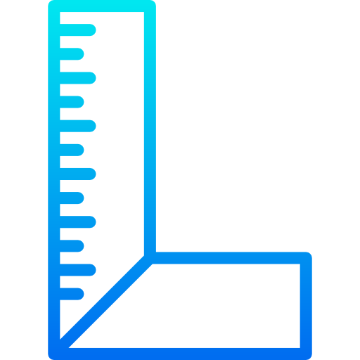lineal srip Gradient icon