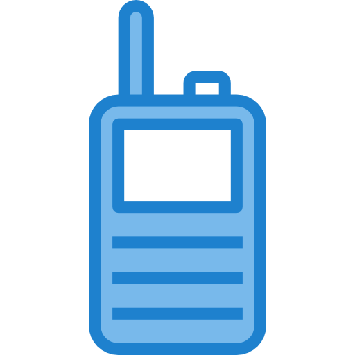 Walkie talkie itim2101 Blue icon