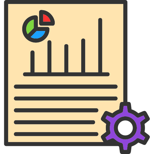 raport Generic color lineal-color ikona