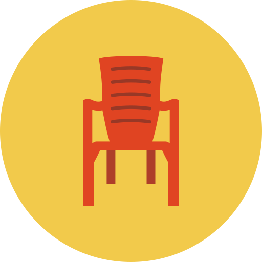 Chair Generic color fill icon