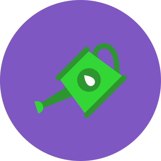Watering Can Generic color fill icon