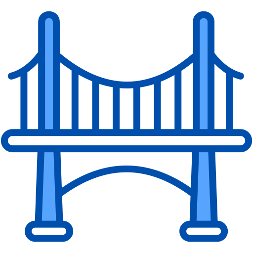 Bridge Generic color lineal-color icon