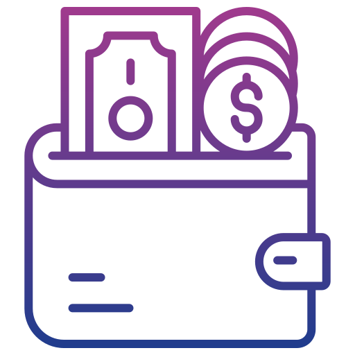 geldbörse Generic gradient outline icon