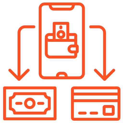 mobile banking Generic color outline icon