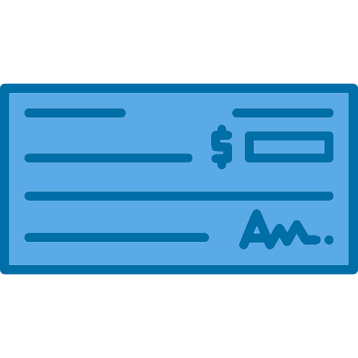 Bank Check Generic color lineal-color icon