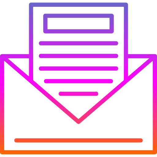 Envelope Generic gradient outline icon