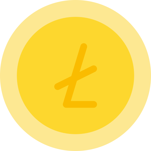 ライトコイン Generic color fill icon
