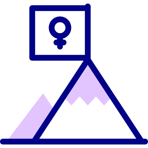 góra Detailed Mixed Lineal color ikona