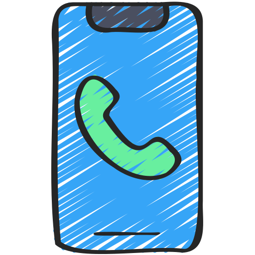 telefoongesprek Juicy Fish Sketchy icoon