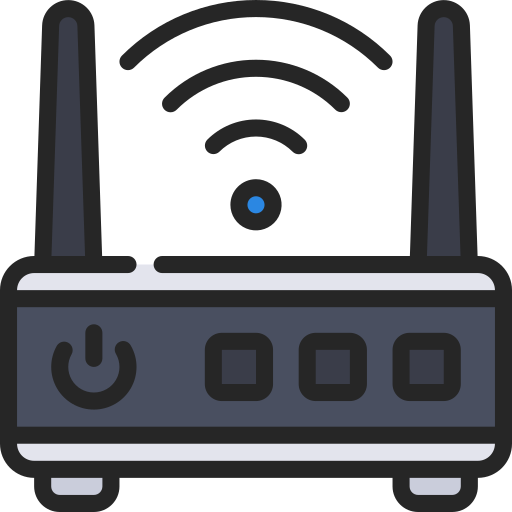 router bezprzewodowy Juicy Fish Soft-fill ikona