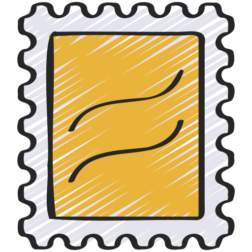 postzegel Juicy Fish Sketchy icoon