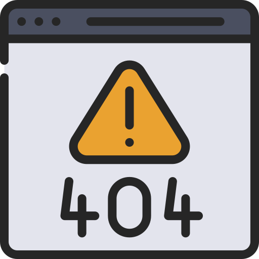 error 404 Juicy Fish Soft-fill icono